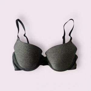 La Senza Grey Sexy Tease Demi Bra
